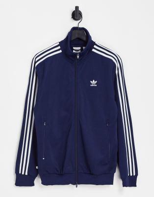 adidas Originals adicolor Beckenbauer track jacket in navy ASOS