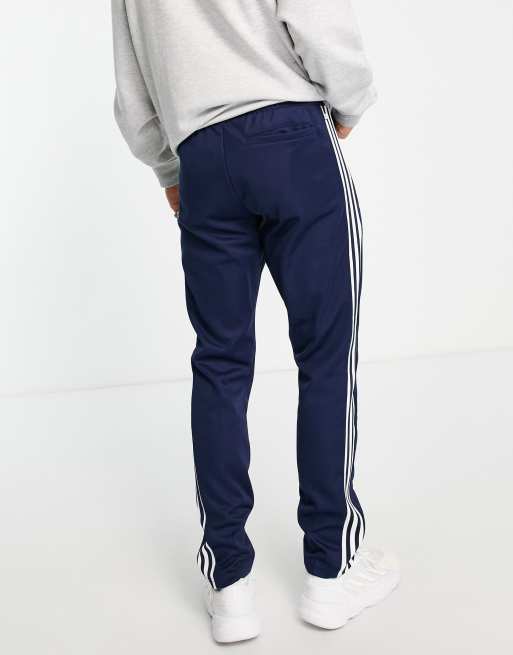 Adidas superstar track pants navy discount