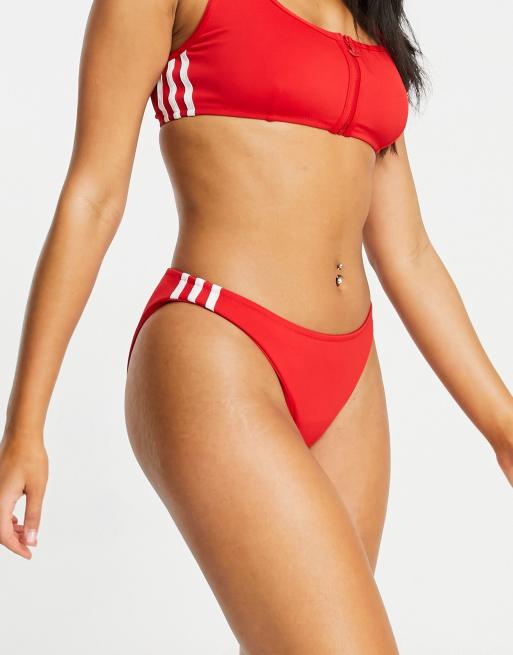 Adidas bikini red clearance