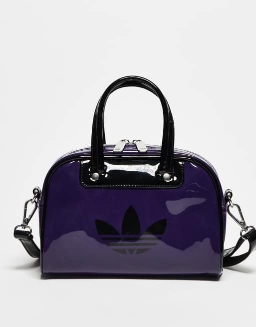 adidas Originals - adicolor - Borsa bowling piccola viola