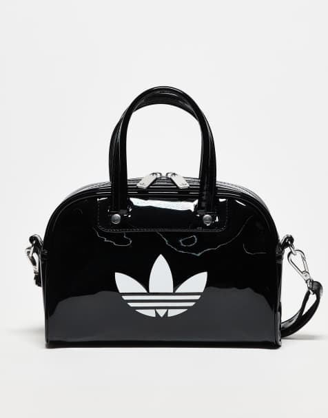adidas Originals - Adicolor - Borsa stile bowling piccola nera - view 1
