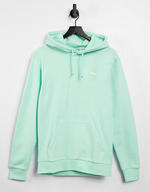 Women adidas Originals adicolor boyfriend fit logo hoodie in green tint 