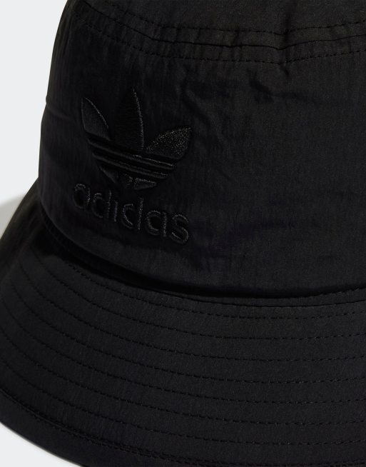 adidas Originals Adicolor bucket hat in black ASOS