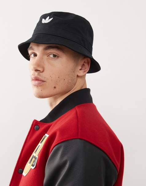 adidas Originals - adicolor - Bucket hat met Trefoil in zwart - view 1