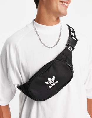 Black adidas bum bag clearance