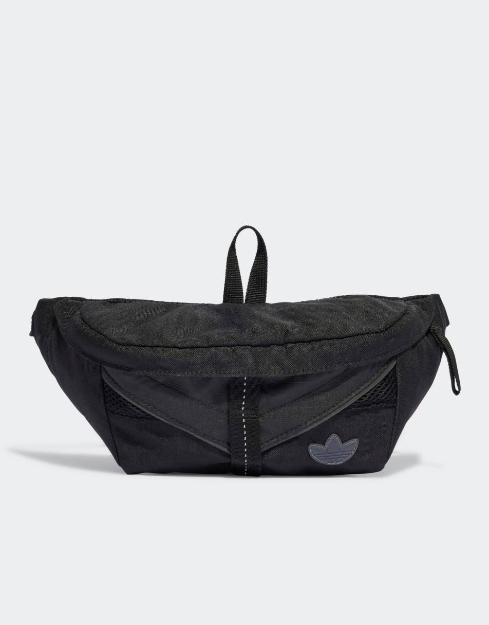 adidas Originals Adicolor bum bag in black