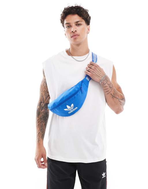 Adidas bum bag blue outlet
