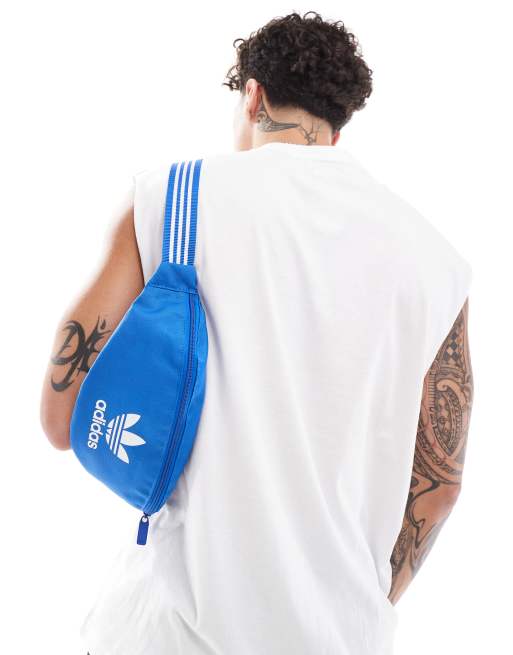 Adidas bum bag blue shop