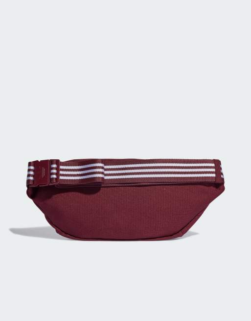 Burgundy adidas fanny pack outlet