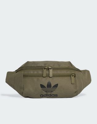 adidas Originals adicolor bum bag in khaki - ASOS Price Checker
