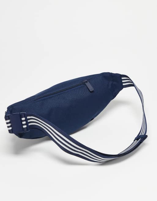 adidas Originals Adicolor bum bag in navy | ASOS