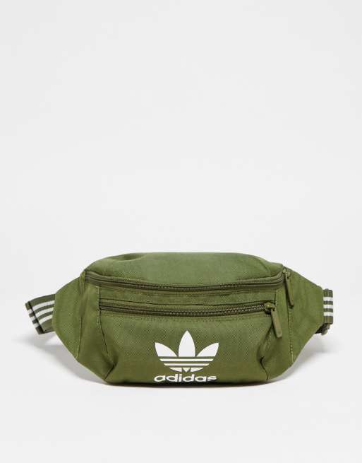 adidas Originals Adicolor bum bag in olive