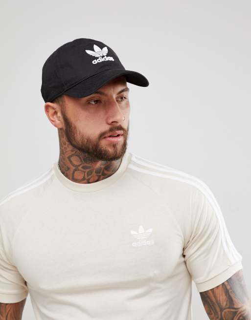 adidas Originals adicolor California T shirt in beige CZ4547