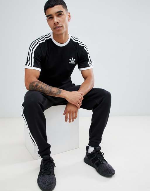 adidas Originals california t-shirt in black | ASOS