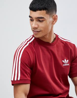 adidas california t shirt burgundy