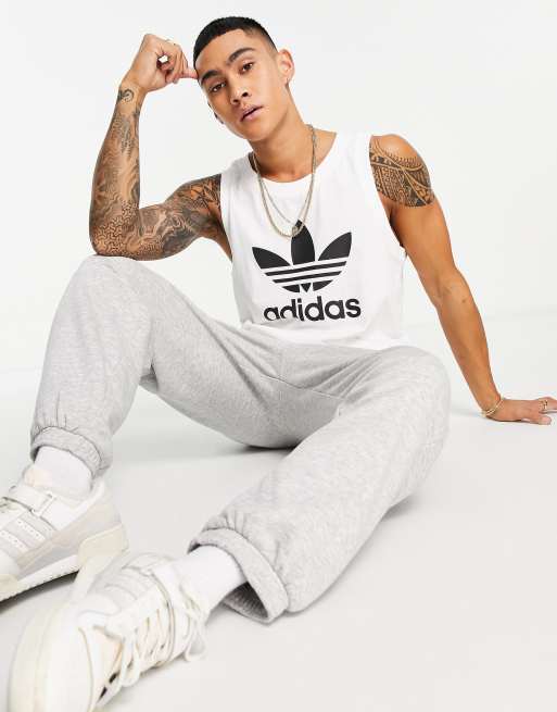 Canotta shop adidas bianca