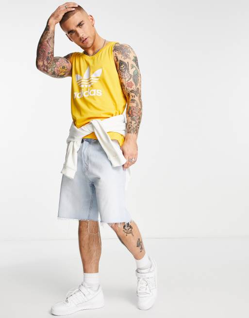 Canotta adidas gialla sale