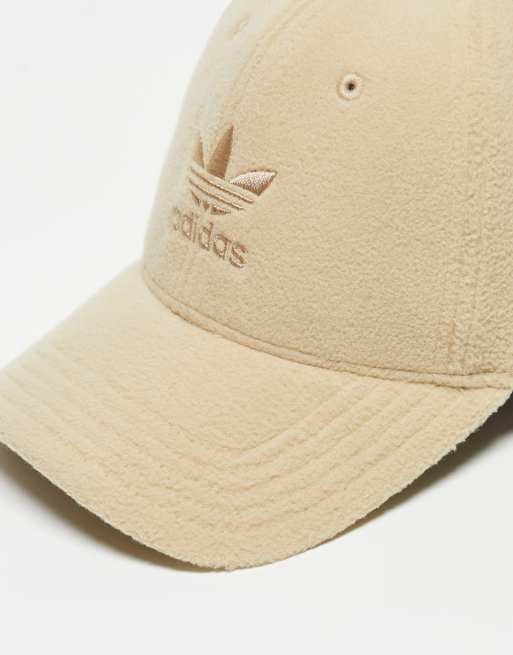 Adidas trefoil cap beige clearance
