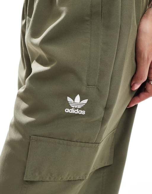 Adidas originals khaki cargo track pants cheap
