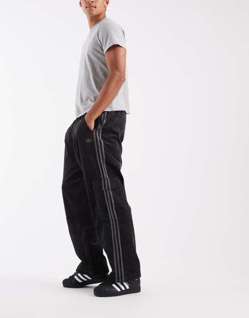 adidas Originals – Adicolor – Cargohose in Schwarz, 1 von 5