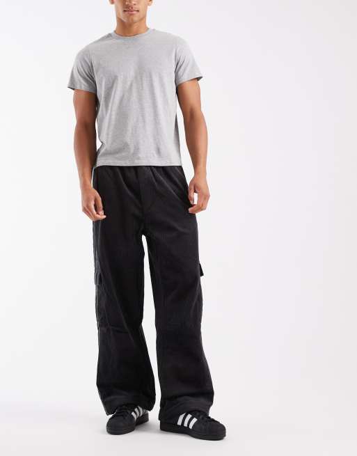 adidas Originals – Adicolor – Cargohose in Schwarz, 2 von 5