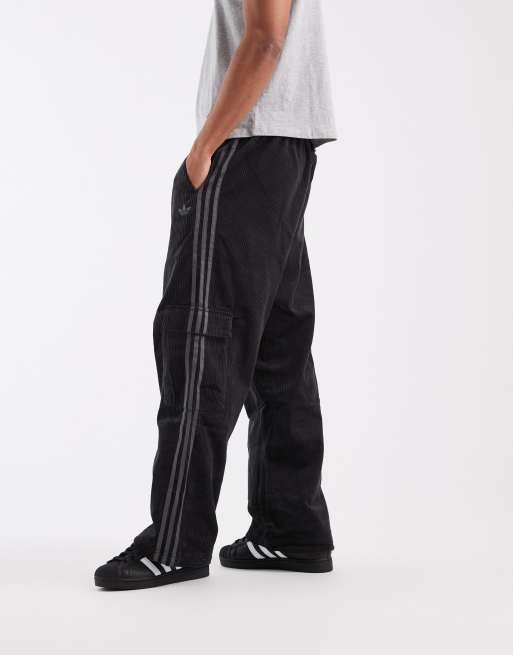 adidas Originals – Adicolor – Cargohose in Schwarz, 3 von 5