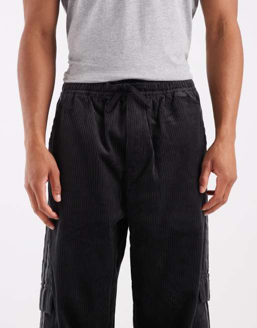adidas Originals – Adicolor – Cargohose in Schwarz, 4 von 5