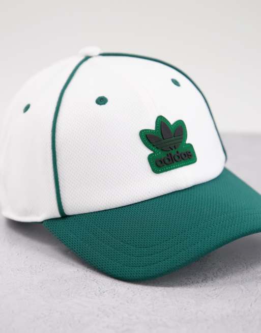 adidas Originals adicolor Casquette Blanc et vert universitaire
