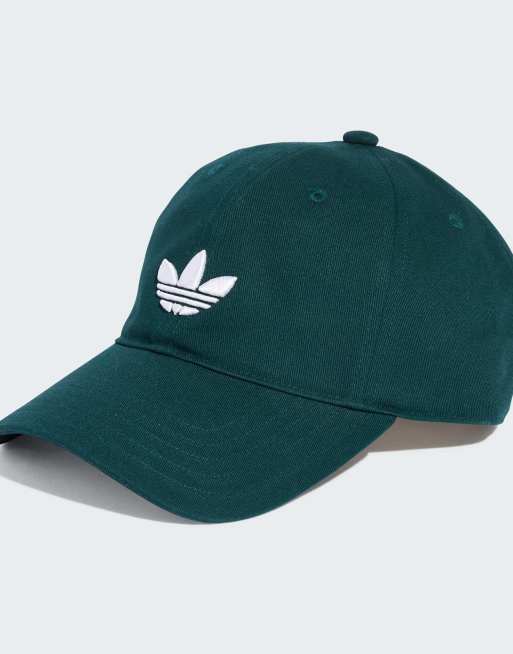 adidas Originals - Adicolor - Casquette de baseball classique à logo trèfle - Aurore lierre
