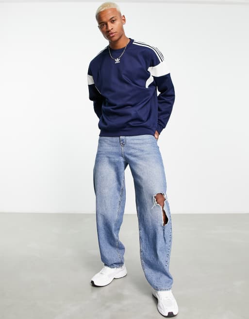 Adidas originals challenger crew tracksuit cheap