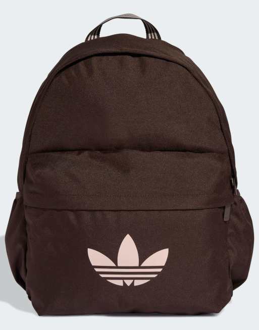 adidas Originals Adicolor classic backpack in aurora coffee
