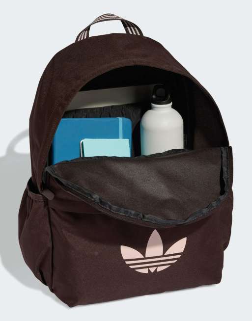 adidas Originals Adicolor classic backpack in aurora coffee, 3 of 4