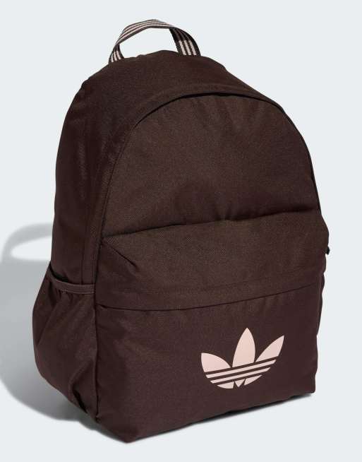 adidas Originals Adicolor classic backpack in aurora coffee, 4 of 4