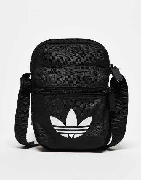 adidas Originals – Adicolor Classic – Czarno-biała torebka - view 1