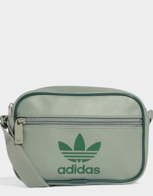 adidas Originals – Adicolor Classic – Mała torebka w srebrnozielonym kolorze