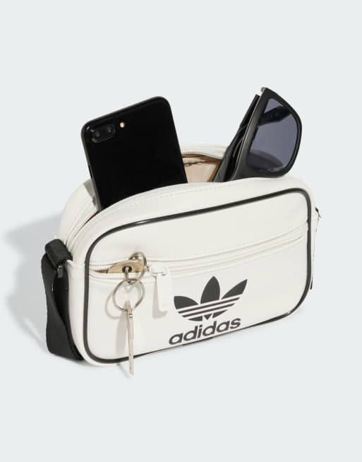 adidas Originals Adicolor classic mini airliner bag in cloud