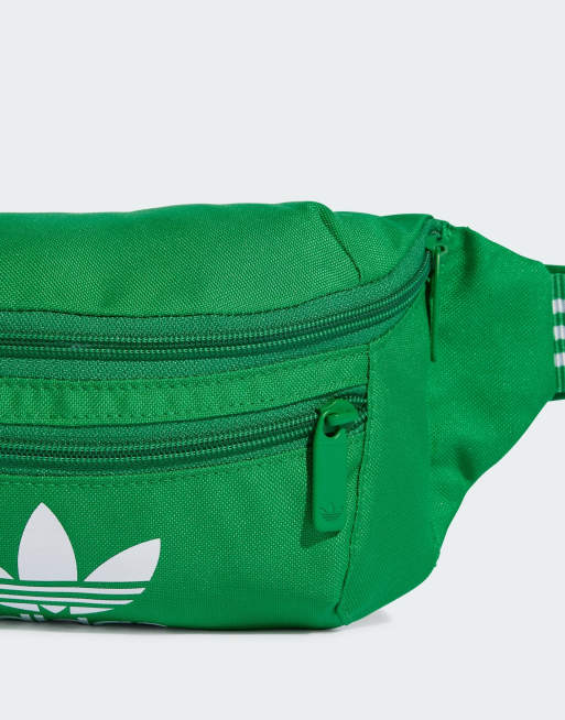 adidas Originals adicolor classic waist bag in green ASOS