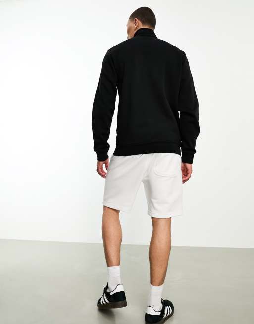 adidas Originals adicolor classics 3 stripe 1/2 zip sweat in