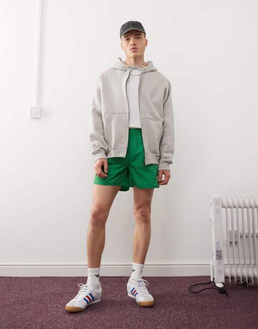 adidas Originals adicolor 3 sprinter ASOS green in shorts classics stripe 