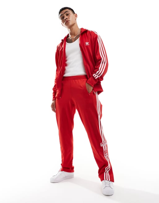 adidas Originals – Adicolor Classics Adibreak – Czerwone spodnie dresowe