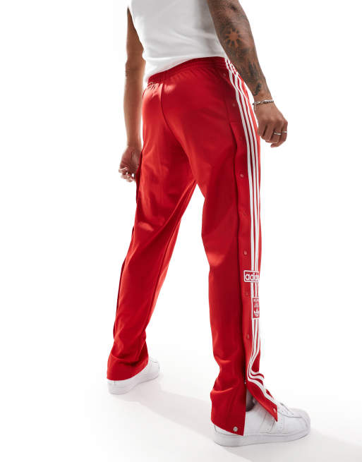 adidas Originals Adicolor Classics Adibreak Hose in Rot ASOS