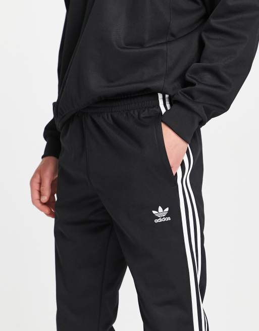 Adidas originals premium skinny joggers in black dn6009 shop