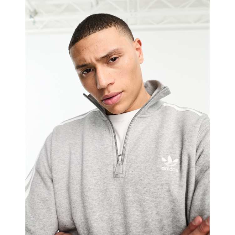 Adidas felpa grigia deals