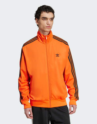 adidas Originals - Adicolor Classics Firebird - Haut de survêtement - Orange impact et noir