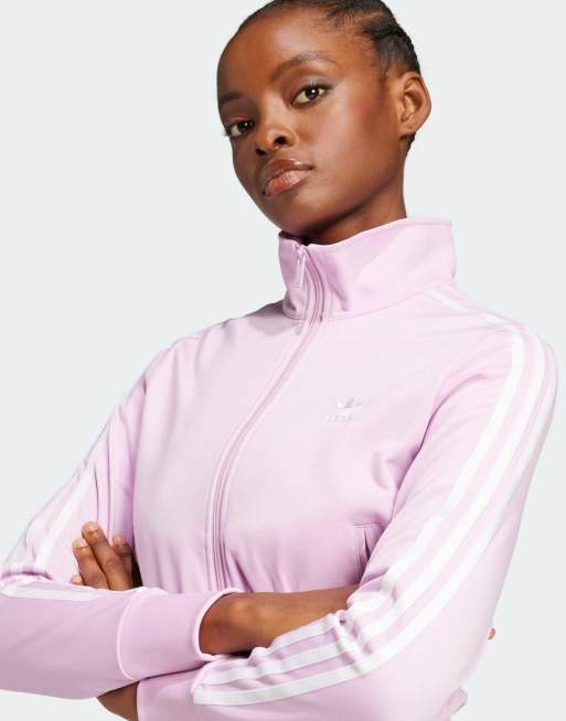 adidas Originals Adicolor classics firebird track top in light orchid