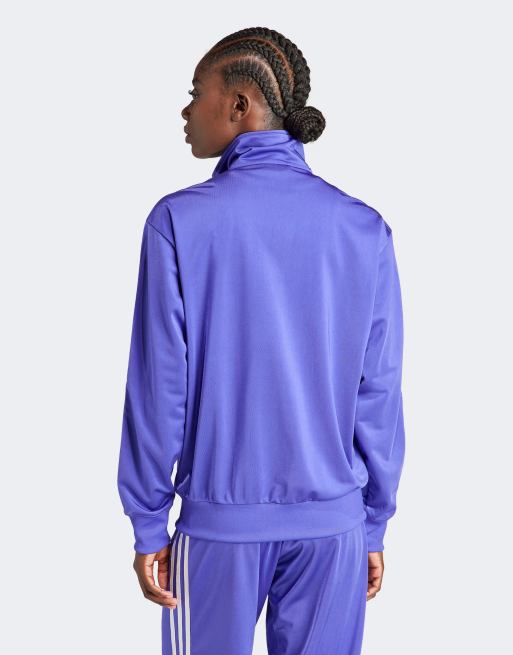 adidas Originals Adicolor Classics loose Firebird track top in purple ASOS