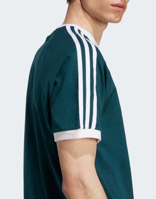 adidas Originals - Adicolor Classics - Maglietta color edera aurora e ...