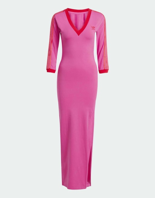 adidas Originals adicolor Classics Robe longue à bandes