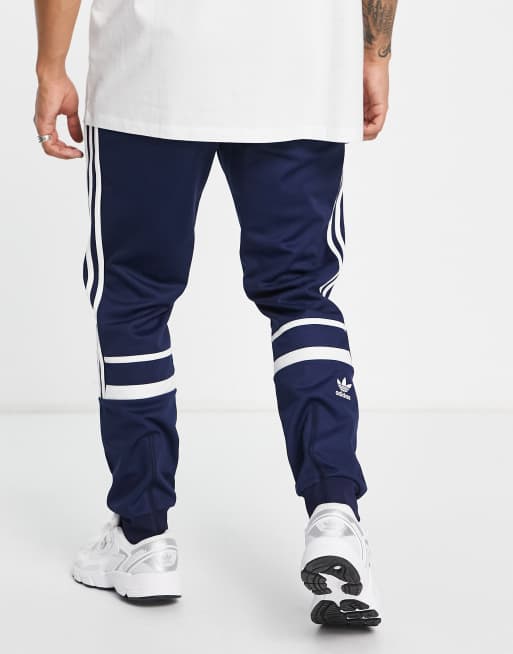 adidas Originals Adicolor Classics slim jogger in blue