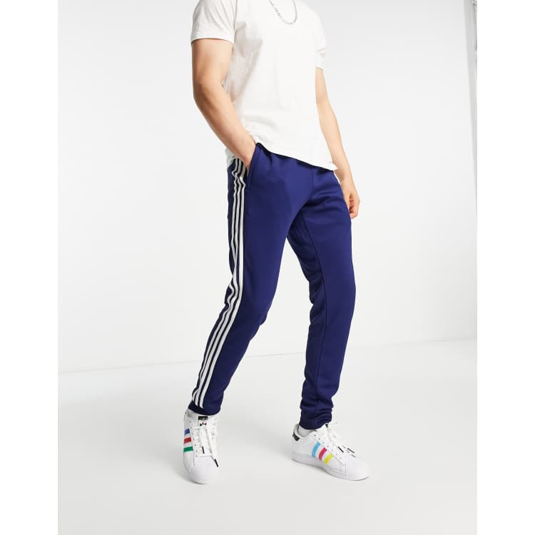 adidas Originals adicolor classics SST joggers in navy - NAVY